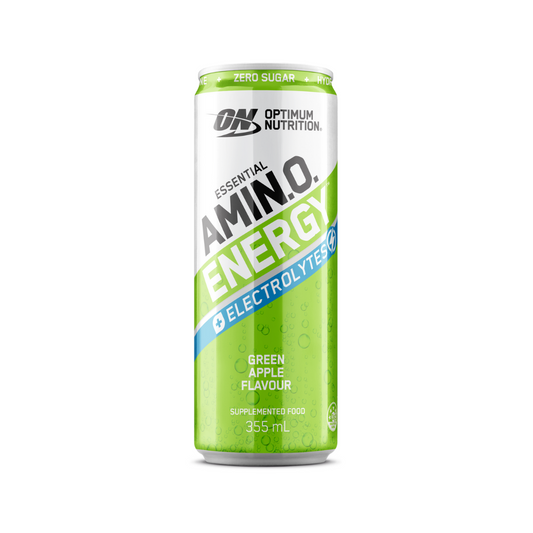 ON Amino Energy Sparkling 355ml Green Apple - 12 Pack