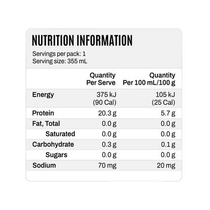 ATP Science Noway Collagen 355ml Sparkling Protein Water Mixed Berry - 12 pack