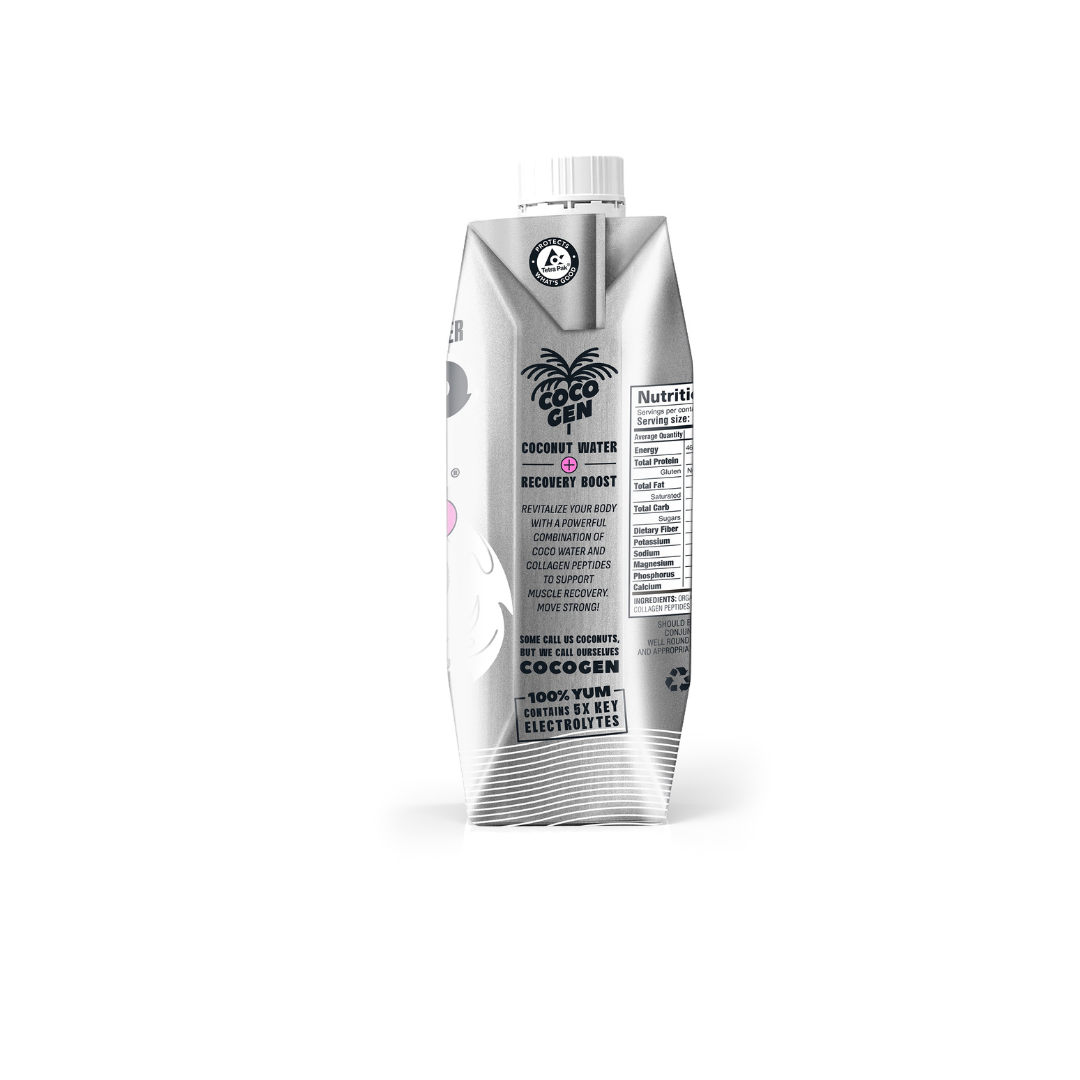 Cocogen Coconut Water + Collagen 500ml - 12 Pack