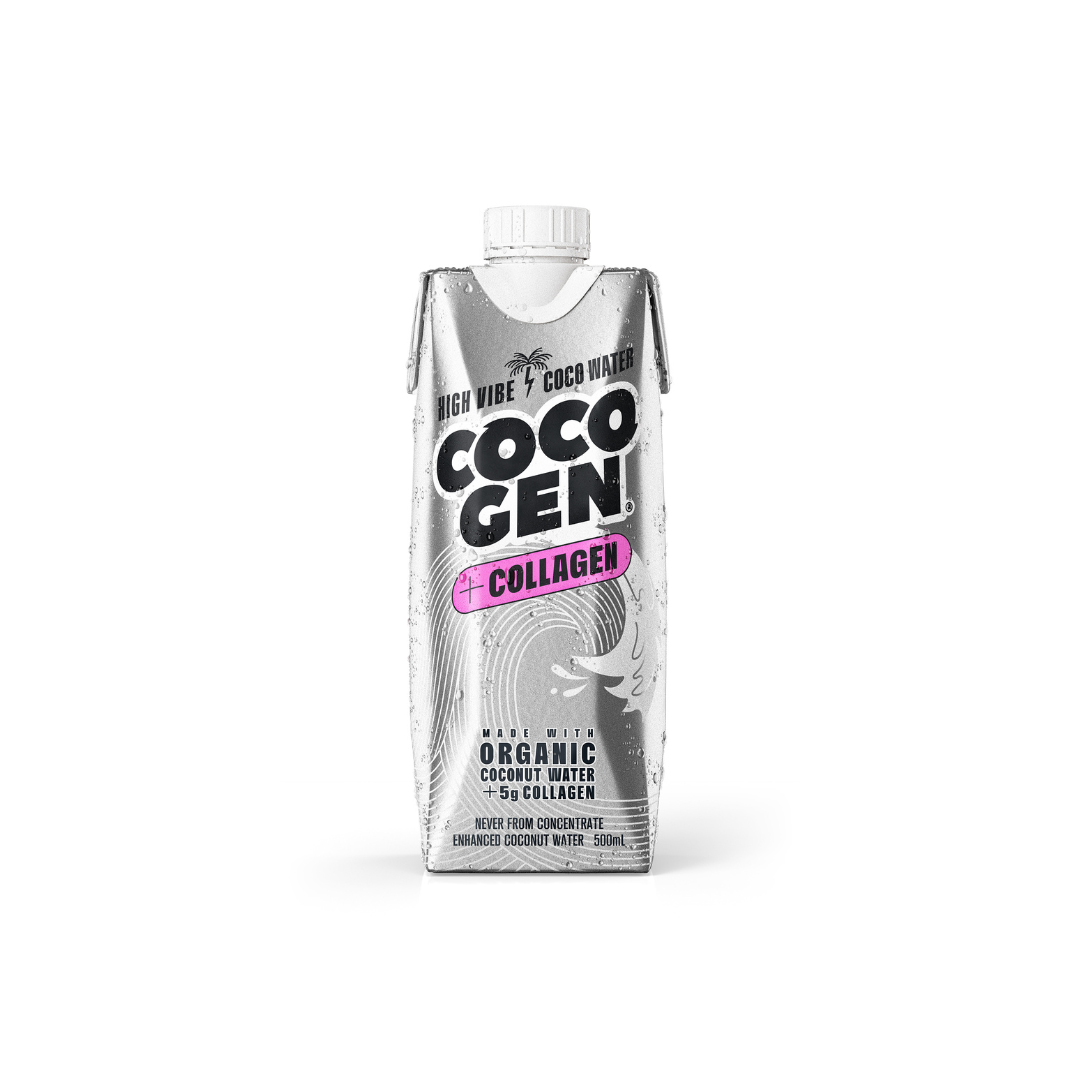 Cocogen Coconut Water + Collagen 500ml - 12 Pack