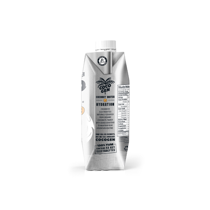 Cocogen Coconut Water + Electrolyte 500ml - 12 Pack