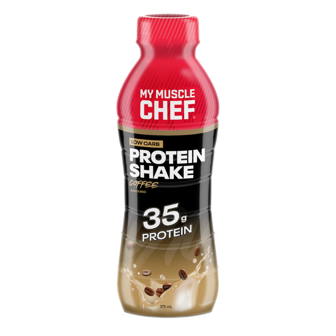 My Muscle Chef 35g Protein Shake RTD 375ml Coffee - 12 Pack