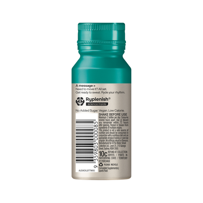 Ryde 60ml Exercise Shot - Apple - 8 pack
