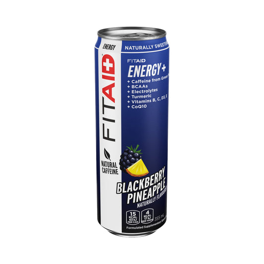 FITAID Energy 355ml Blackberry Pineapple - 12 Pack