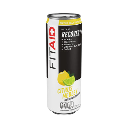 FITAID Athletic Recovery 355ml Citrus Medley - 12 Pack