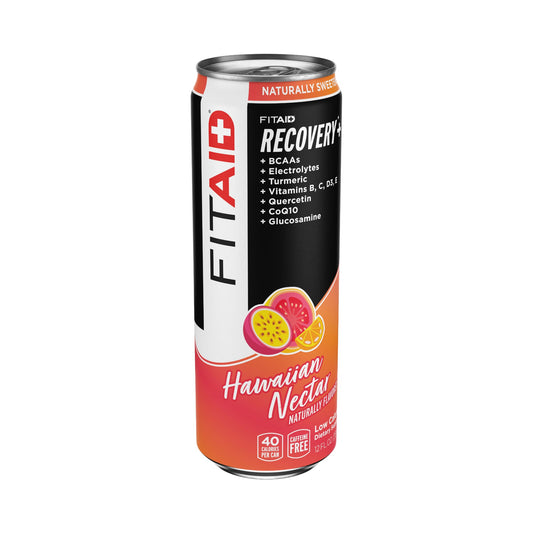 FITAID Sports Recovery 355ml Hawaiian Nectar - 12 Pack