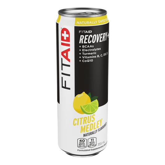 FITAID Athletic Recovery 355ml Citrus Medley - 12 Pack