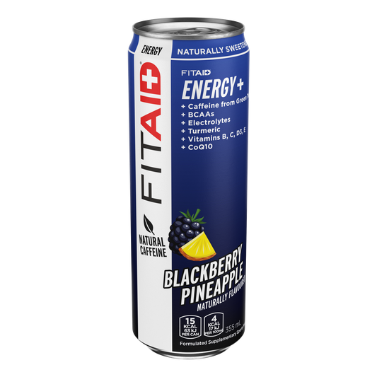 FITAID Energy 355ml Blackberry Pineapple - 12 Pack