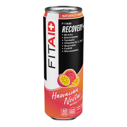 FITAID Sports Recovery 355ml Hawaiian Nectar - 12 Pack