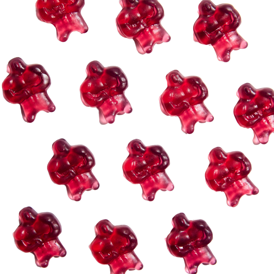 BUFF BEARS Protein Gummies 48g Grape - 12 Pack
