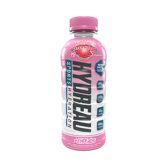 HYDREAU Sports Hydration RTD 500ml Juicy Watermelon - 12 Pack