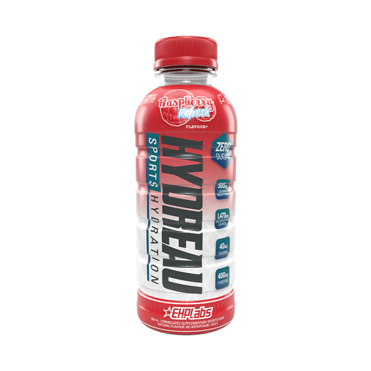 HYDREAU Sports Hydration RTD 500ml Raspberry Refresh - 12 Pack