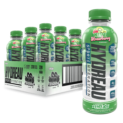 HYDREAU Sports Hydration RTD 500ml Kiwi Strawberry - 12 Pack