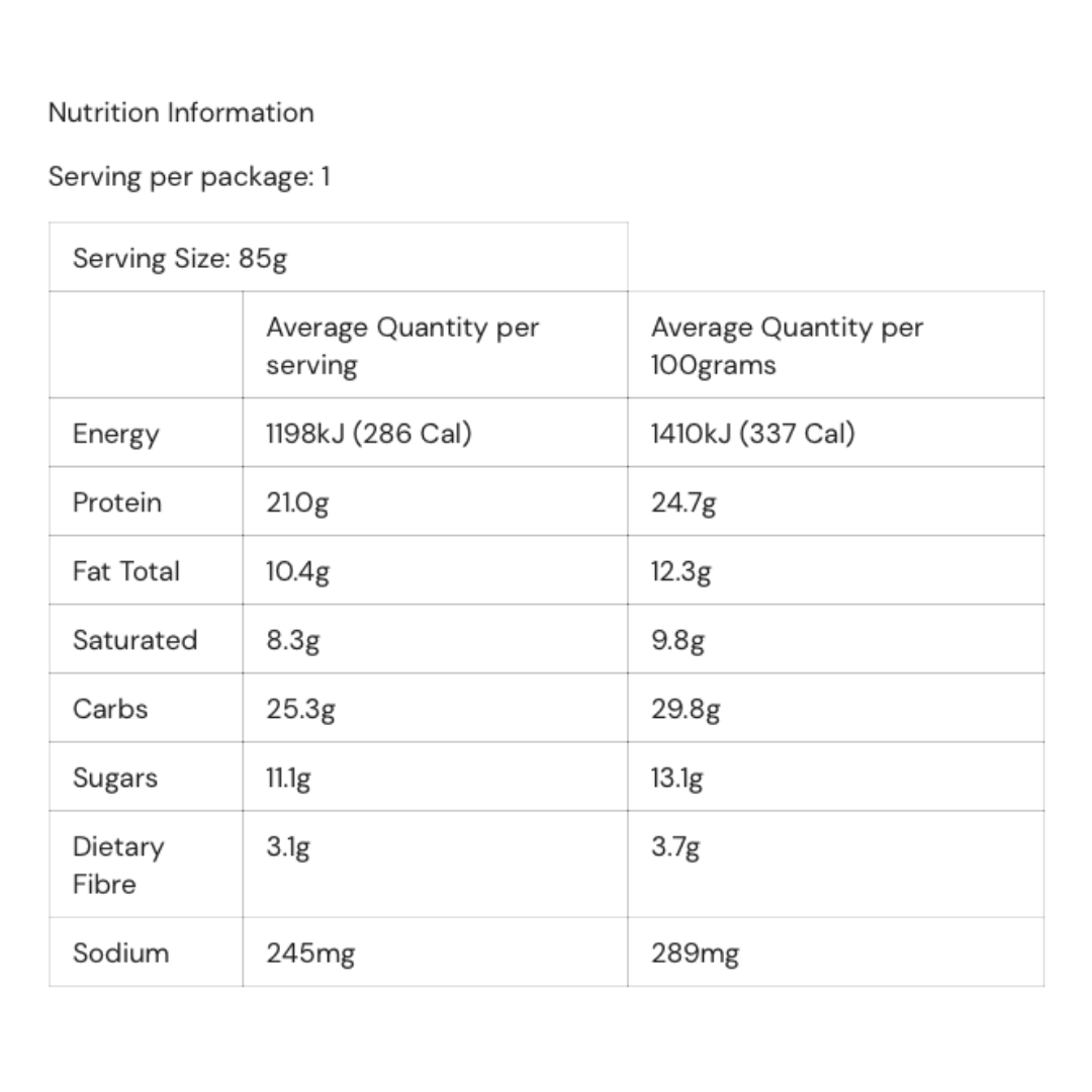 NEW EQ Lean Protein Cookie 85g Cookies N Creme - 12 Pack