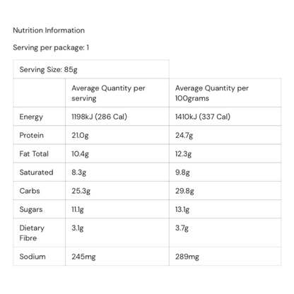 NEW EQ Lean Protein Cookie 85g Cookies N Creme - 12 Pack