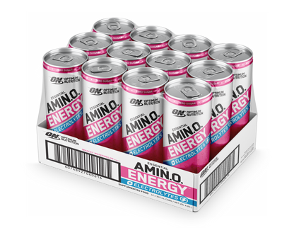 ON Amino Energy Sparkling - 355ml - Whacky Watermelon - 12 Pack
