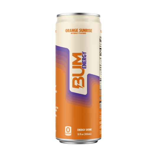 BUM Energy Drink RTD 355ml Orange Sunrise - 12 Pack