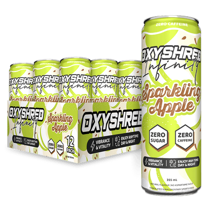 EHP Labs Oxyshred Infinity RTD 355ml Sparkling Apple - 12 Pack