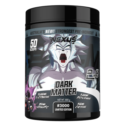NEXUS Perf4m 2.0 Pre Workout 50 serve Dark Matter