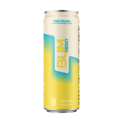 BUM Energy Drink RTD 355ml Pina Colada - 12 Pack