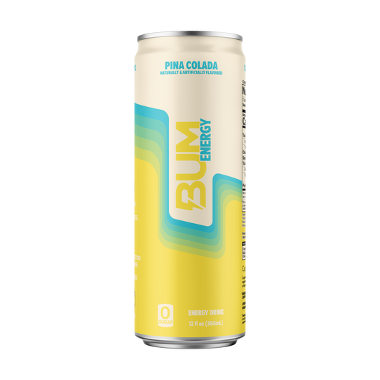 BUM Energy Drink RTD 355ml Pina Colada - 12 Pack