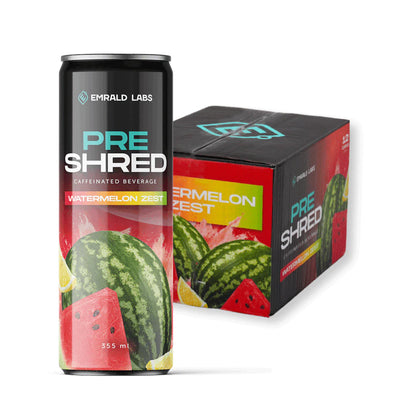 EMRALD LABS Pre Shred RTD 355ml Watermelon Zest - 12 Pack