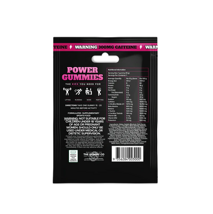 TGC Power Gummies 10g Single Serve Berry - 10 Pack