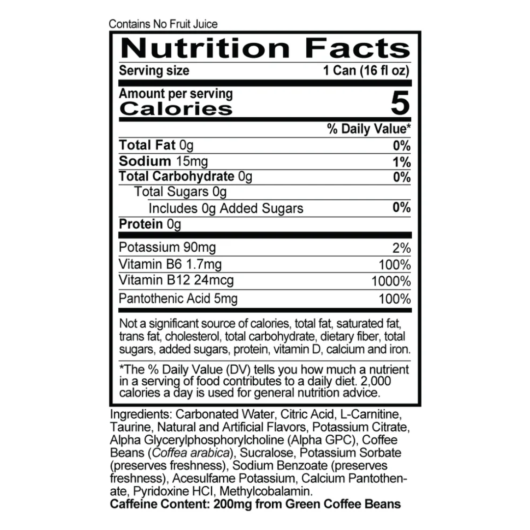 Redcon1 Energy Drink 473ml Icy Blue Lemonade - 12 Pack