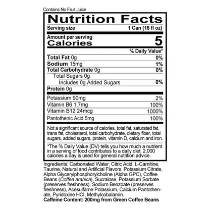 Redcon1 Energy Drink 473ml Icy Blue Lemonade - 12 Pack