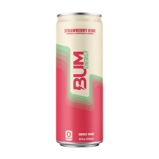 BUM Energy Drink RTD 355ml Strawberry Kiwi - 12 Pack