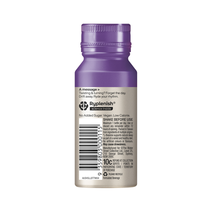 Ryde 60ml Sleep Shot - Blackberry - 8 pack