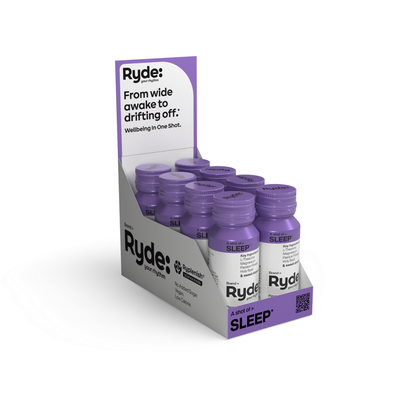 Ryde 60ml Sleep Shot - Blackberry - 8 pack