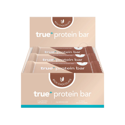 True Protein 63g Rich Choc Protein Bar - 12 pack
