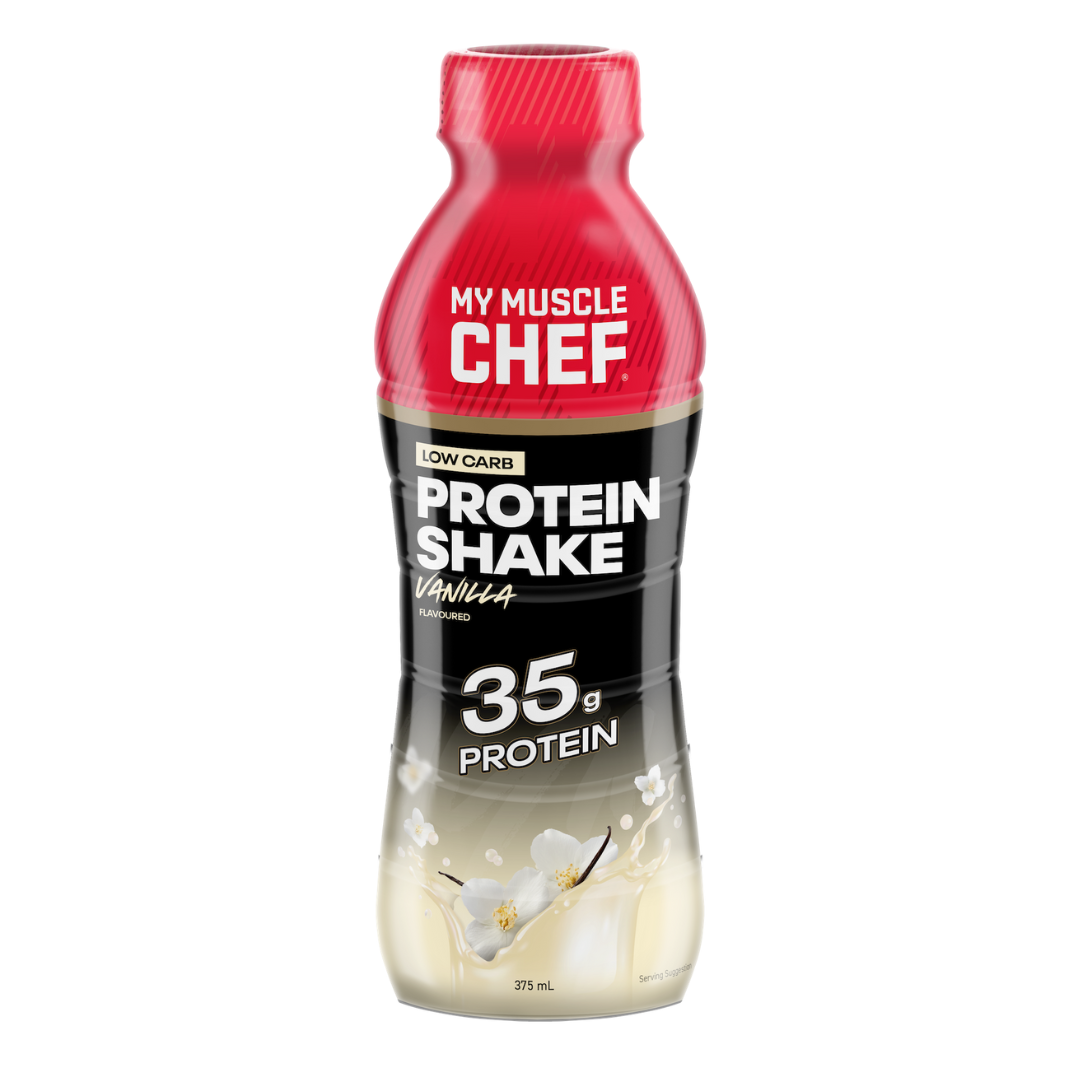 My Muscle Chef 35g Protein Shake RTD 375ml Vanilla - 12 Pack