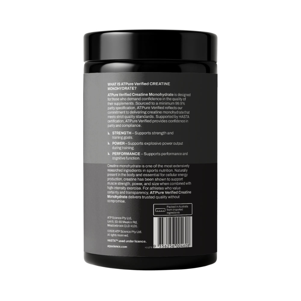 ATP Science ATPure Creatine Monohydrate 100 serves