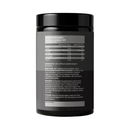 ATP Science ATPure Creatine Monohydrate 100 serves