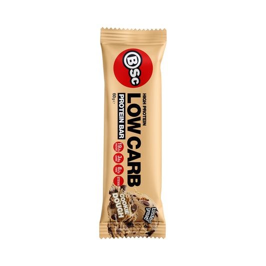 BSc High Protein Low Carb Bar 60g Cookie Dough - 12 Pack