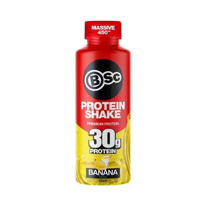 BSc Premium Protein Shake RTD 450ml Banana - 6 pack