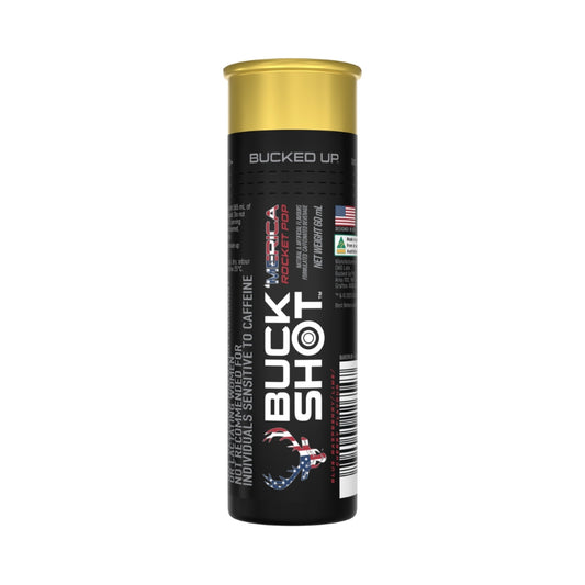 Bucked Up Buck Shot Rocket Pop Pre-Workout Shot 60ml