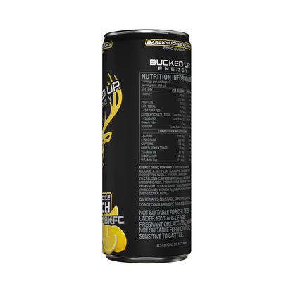 Bucked Up Energy Drink 355ml Bare Knuckle Punch - 12 Pack