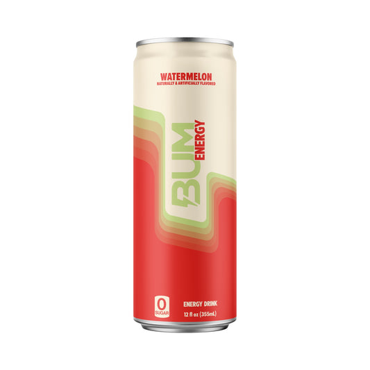 BUM Energy Drink RTD 355ml Watermelon Can Front