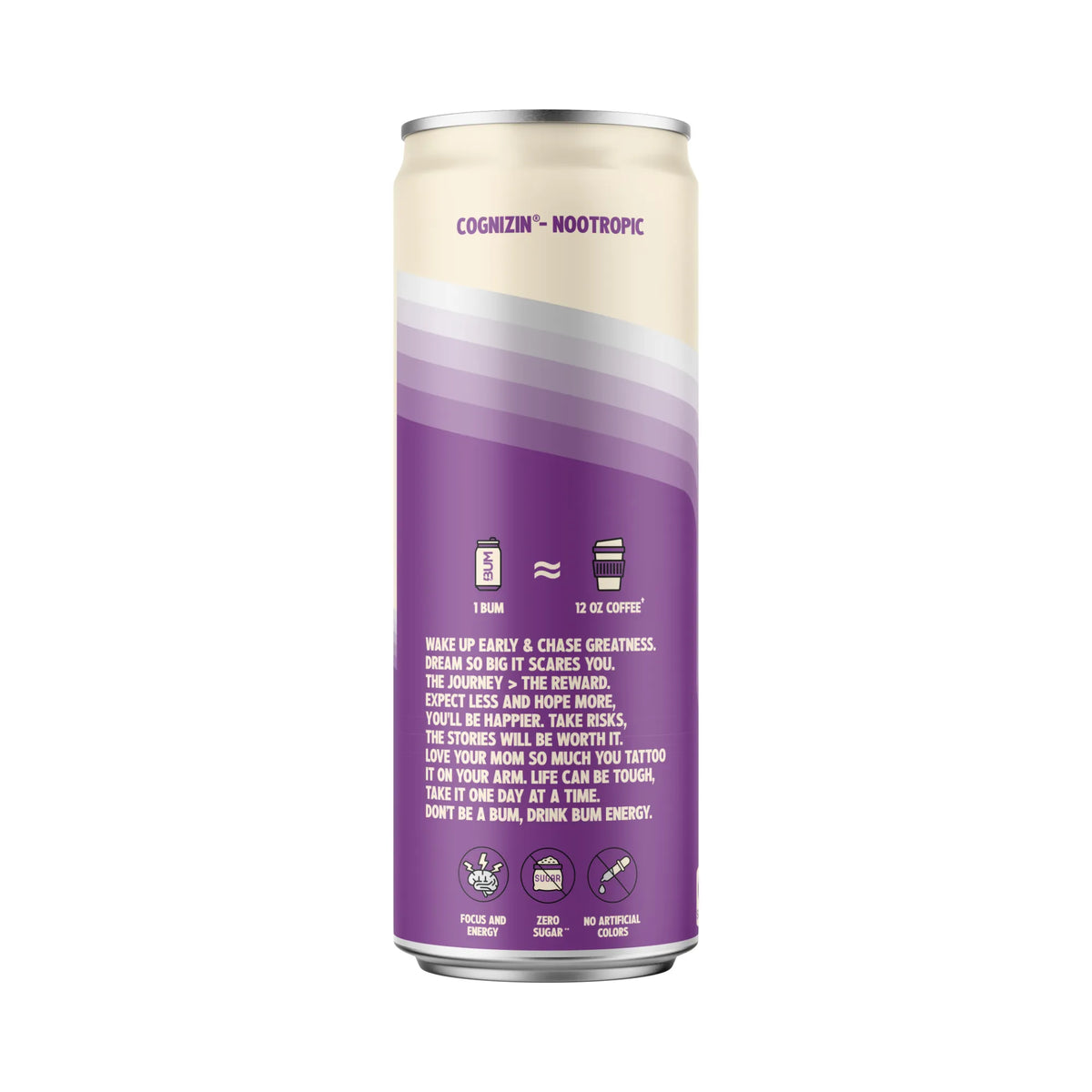 BUM Energy Drink RTD 355ml Grape - 12 Pack