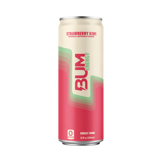 BUM Energy Drink RTD 355ml Strawberry Kiwi - 12 Pack