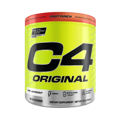 C4 Original Pre-Workout 30 serve - Fruit Punch