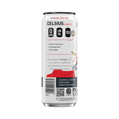 CELSIUS Sugar Free Energy Drink 330ml Cosmic Vibe - 24 Pack