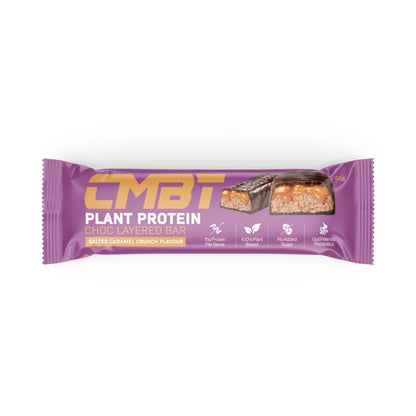 CMBT Plant Protein Choc Layered 50g Bar 12 Pack