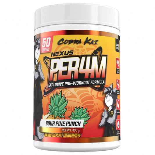 NEXUS Perf4m Pre Workout 50 serve Sour Pine Punch