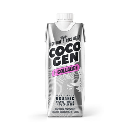 Cocogen Coconut Water + Collagen 500ml - 12 Pack