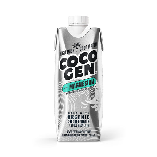 Cocogen Coconut Water + Magnesium 500ml - 12 Pack