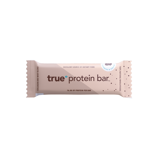True Protein 63g Cookies & Cream Protein Bar - 12 pack